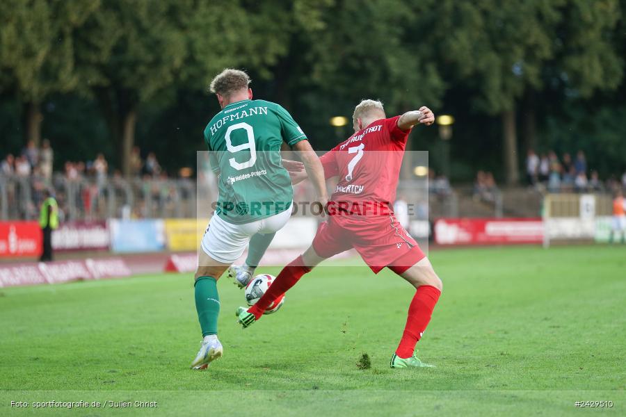 Willy-Sachs-Stadion, Schweinfurt, 20.08.2024, sport, action, BFV, Fussball, Toto-Pokal, BFV-Verbandspokal, AUB, FCS, TSV Aubstadt, 1. FC Schweinfurt 1905 - Bild-ID: 2429510 Willy-Sachs-Stadion, Schweinfurt, 20.08.2024, sport, action, BFV, Fussball, Toto-Pokal, BFV-Verbandspokal, AUB, FCS, TSV Aubstadt, 1. FC Schweinfurt 1905 - Bild-ID: 2429510