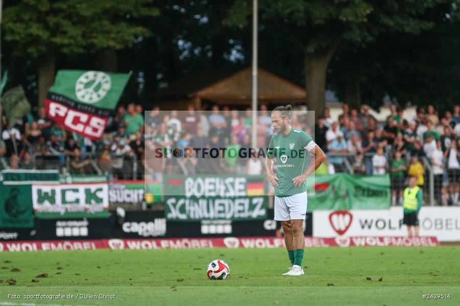 Willy-Sachs-Stadion, Schweinfurt, 20.08.2024, sport, action, BFV, Fussball, Toto-Pokal, BFV-Verbandspokal, AUB, FCS, TSV Aubstadt, 1. FC Schweinfurt 1905 - Bild-ID: 2429514
