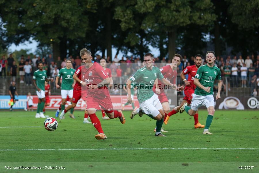 Willy-Sachs-Stadion, Schweinfurt, 20.08.2024, sport, action, BFV, Fussball, Toto-Pokal, BFV-Verbandspokal, AUB, FCS, TSV Aubstadt, 1. FC Schweinfurt 1905 - Bild-ID: 2429517