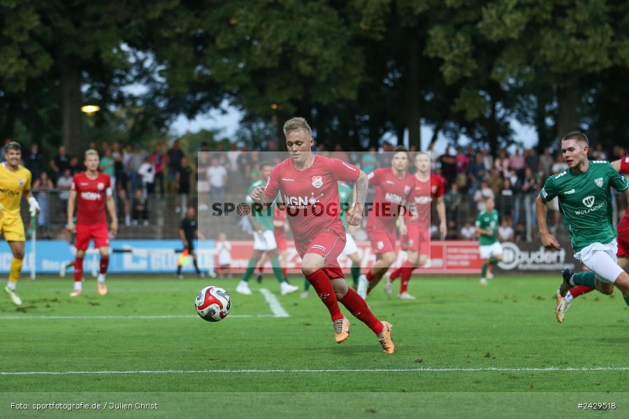 Willy-Sachs-Stadion, Schweinfurt, 20.08.2024, sport, action, BFV, Fussball, Toto-Pokal, BFV-Verbandspokal, AUB, FCS, TSV Aubstadt, 1. FC Schweinfurt 1905 - Bild-ID: 2429518