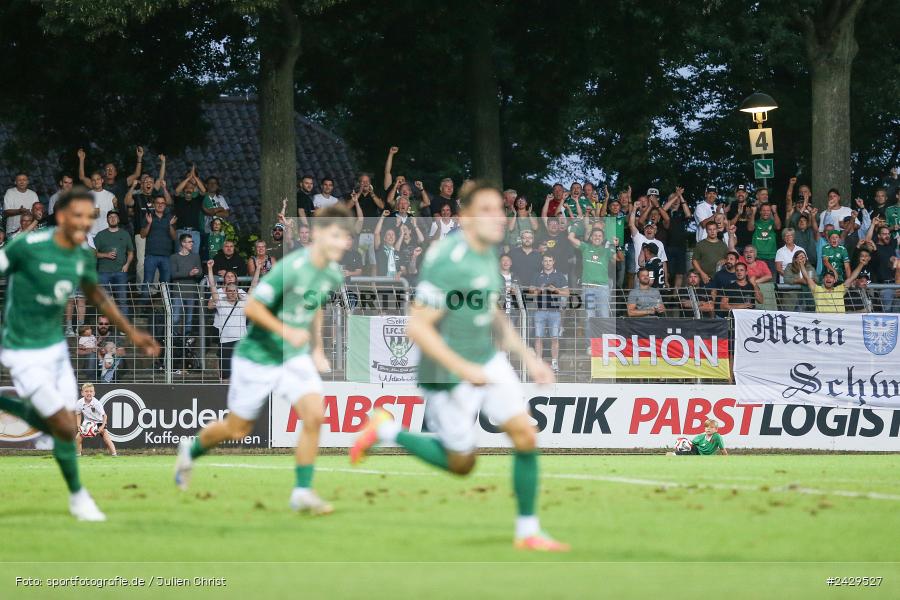 Willy-Sachs-Stadion, Schweinfurt, 20.08.2024, sport, action, BFV, Fussball, Toto-Pokal, BFV-Verbandspokal, AUB, FCS, TSV Aubstadt, 1. FC Schweinfurt 1905 - Bild-ID: 2429527
