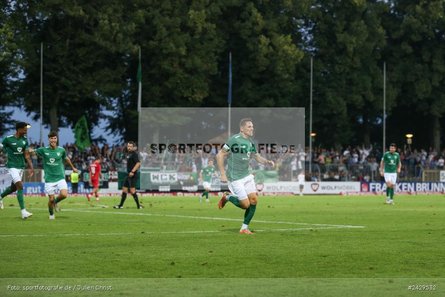 Willy-Sachs-Stadion, Schweinfurt, 20.08.2024, sport, action, BFV, Fussball, Toto-Pokal, BFV-Verbandspokal, AUB, FCS, TSV Aubstadt, 1. FC Schweinfurt 1905 - Bild-ID: 2429532