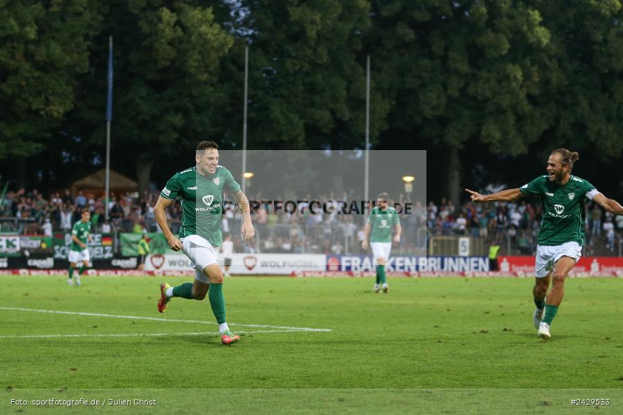 Willy-Sachs-Stadion, Schweinfurt, 20.08.2024, sport, action, BFV, Fussball, Toto-Pokal, BFV-Verbandspokal, AUB, FCS, TSV Aubstadt, 1. FC Schweinfurt 1905 - Bild-ID: 2429533