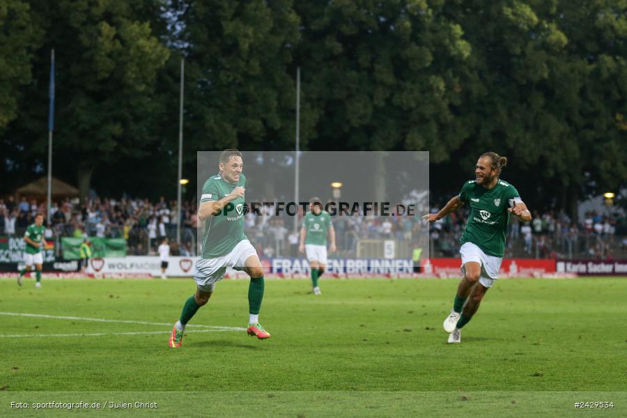 Willy-Sachs-Stadion, Schweinfurt, 20.08.2024, sport, action, BFV, Fussball, Toto-Pokal, BFV-Verbandspokal, AUB, FCS, TSV Aubstadt, 1. FC Schweinfurt 1905 - Bild-ID: 2429534