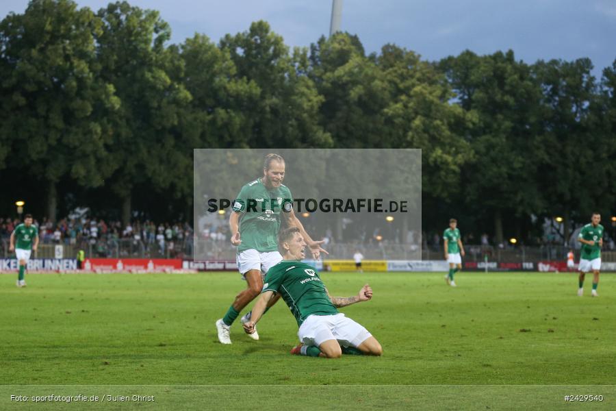 Willy-Sachs-Stadion, Schweinfurt, 20.08.2024, sport, action, BFV, Fussball, Toto-Pokal, BFV-Verbandspokal, AUB, FCS, TSV Aubstadt, 1. FC Schweinfurt 1905 - Bild-ID: 2429540 Willy-Sachs-Stadion, Schweinfurt, 20.08.2024, sport, action, BFV, Fussball, Toto-Pokal, BFV-Verbandspokal, AUB, FCS, TSV Aubstadt, 1. FC Schweinfurt 1905 - Bild-ID: 2429540