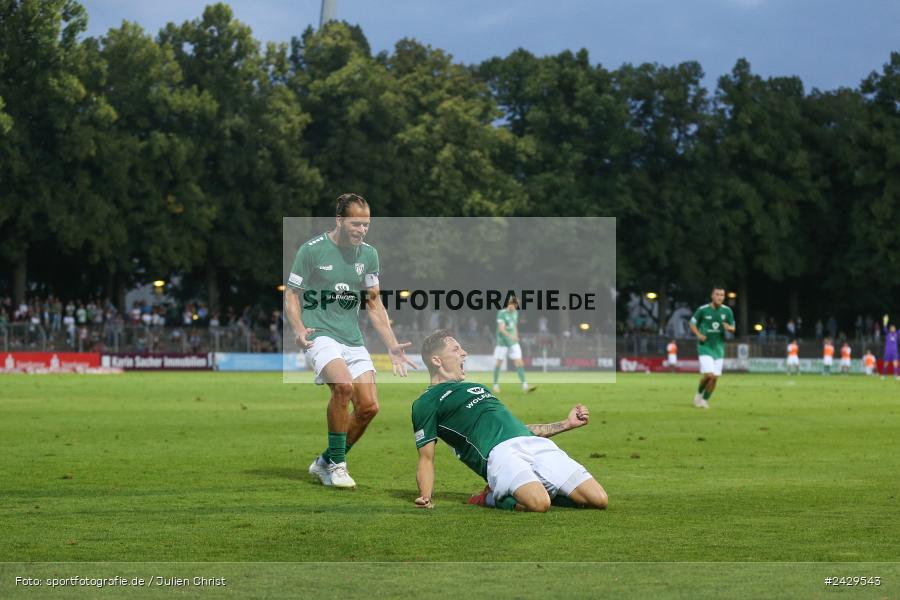 Willy-Sachs-Stadion, Schweinfurt, 20.08.2024, sport, action, BFV, Fussball, Toto-Pokal, BFV-Verbandspokal, AUB, FCS, TSV Aubstadt, 1. FC Schweinfurt 1905 - Bild-ID: 2429543 Willy-Sachs-Stadion, Schweinfurt, 20.08.2024, sport, action, BFV, Fussball, Toto-Pokal, BFV-Verbandspokal, AUB, FCS, TSV Aubstadt, 1. FC Schweinfurt 1905 - Bild-ID: 2429543
