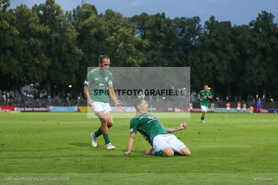 Willy-Sachs-Stadion, Schweinfurt, 20.08.2024, sport, action, BFV, Fussball, Toto-Pokal, BFV-Verbandspokal, AUB, FCS, TSV Aubstadt, 1. FC Schweinfurt 1905 - Bild-ID: 2429544