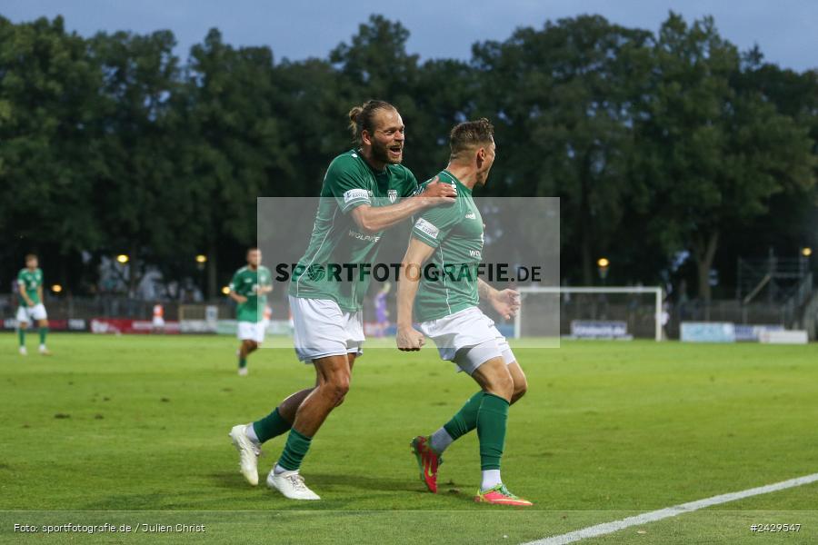 Willy-Sachs-Stadion, Schweinfurt, 20.08.2024, sport, action, BFV, Fussball, Toto-Pokal, BFV-Verbandspokal, AUB, FCS, TSV Aubstadt, 1. FC Schweinfurt 1905 - Bild-ID: 2429547