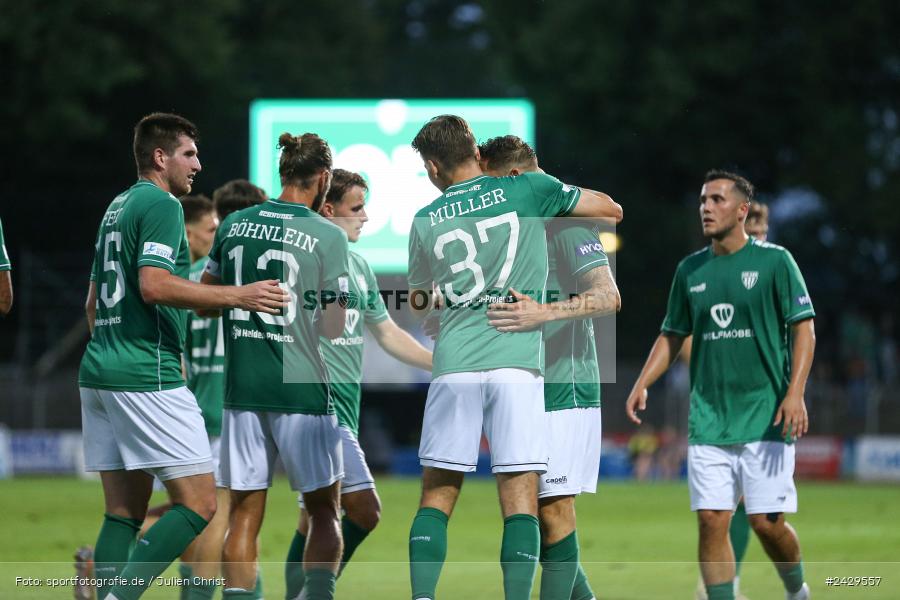 Willy-Sachs-Stadion, Schweinfurt, 20.08.2024, sport, action, BFV, Fussball, Toto-Pokal, BFV-Verbandspokal, AUB, FCS, TSV Aubstadt, 1. FC Schweinfurt 1905 - Bild-ID: 2429557