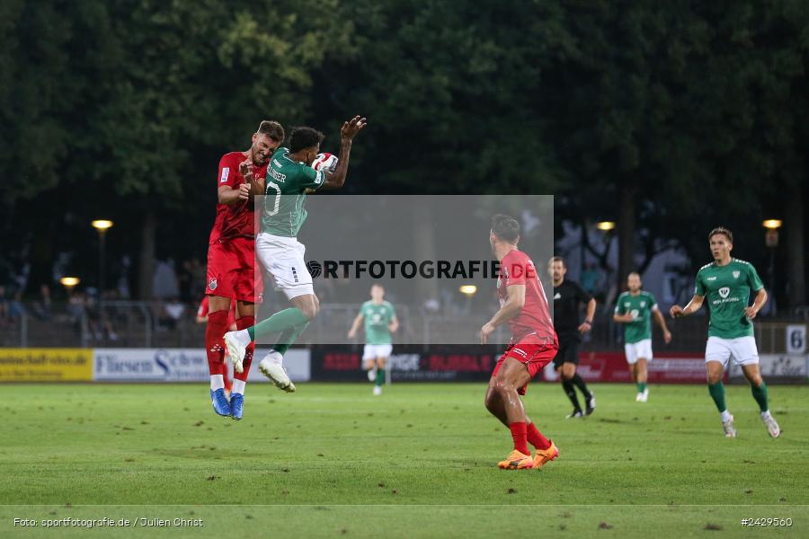 Willy-Sachs-Stadion, Schweinfurt, 20.08.2024, sport, action, BFV, Fussball, Toto-Pokal, BFV-Verbandspokal, AUB, FCS, TSV Aubstadt, 1. FC Schweinfurt 1905 - Bild-ID: 2429560 Willy-Sachs-Stadion, Schweinfurt, 20.08.2024, sport, action, BFV, Fussball, Toto-Pokal, BFV-Verbandspokal, AUB, FCS, TSV Aubstadt, 1. FC Schweinfurt 1905 - Bild-ID: 2429560