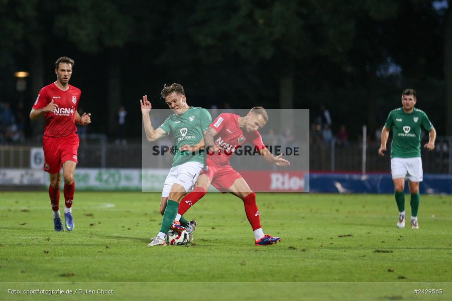 Willy-Sachs-Stadion, Schweinfurt, 20.08.2024, sport, action, BFV, Fussball, Toto-Pokal, BFV-Verbandspokal, AUB, FCS, TSV Aubstadt, 1. FC Schweinfurt 1905 - Bild-ID: 2429563