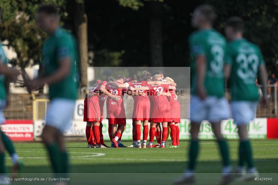 Willy-Sachs-Stadion, Schweinfurt, 20.08.2024, sport, action, BFV, Fussball, Toto-Pokal, BFV-Verbandspokal, AUB, FCS, TSV Aubstadt, 1. FC Schweinfurt 1905 - Bild-ID: 2429590