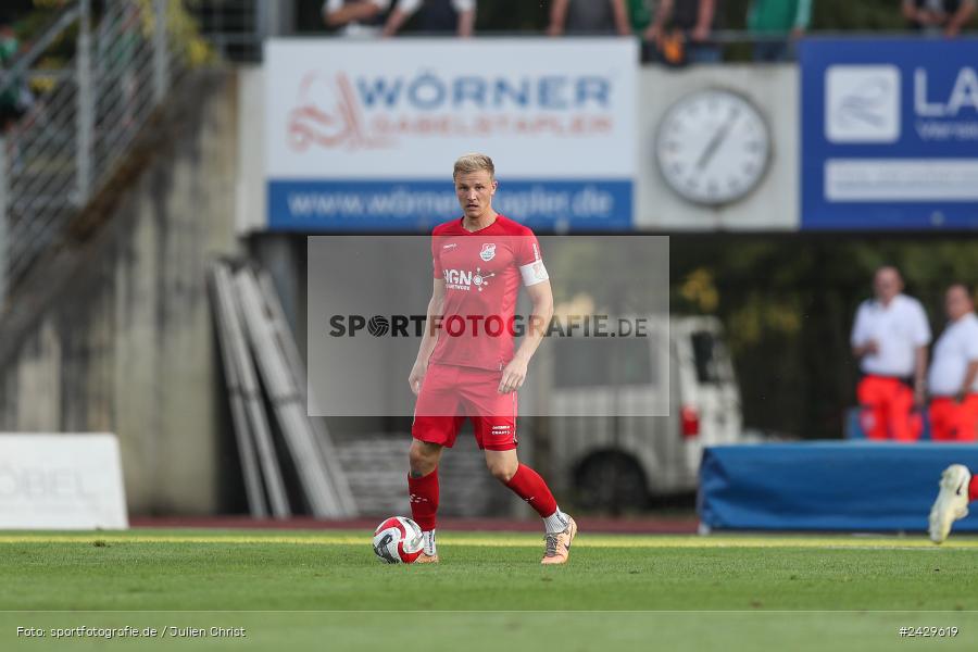 Willy-Sachs-Stadion, Schweinfurt, 20.08.2024, sport, action, BFV, Fussball, Toto-Pokal, BFV-Verbandspokal, AUB, FCS, TSV Aubstadt, 1. FC Schweinfurt 1905 - Bild-ID: 2429619