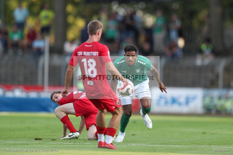 Willy-Sachs-Stadion, Schweinfurt, 20.08.2024, sport, action, BFV, Fussball, Toto-Pokal, BFV-Verbandspokal, AUB, FCS, TSV Aubstadt, 1. FC Schweinfurt 1905 - Bild-ID: 2429626