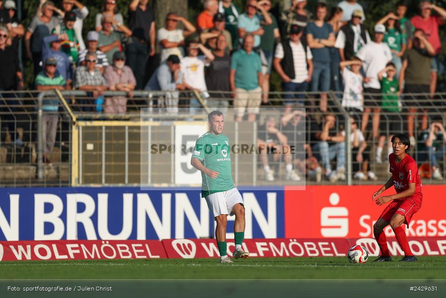 Willy-Sachs-Stadion, Schweinfurt, 20.08.2024, sport, action, BFV, Fussball, Toto-Pokal, BFV-Verbandspokal, AUB, FCS, TSV Aubstadt, 1. FC Schweinfurt 1905 - Bild-ID: 2429631