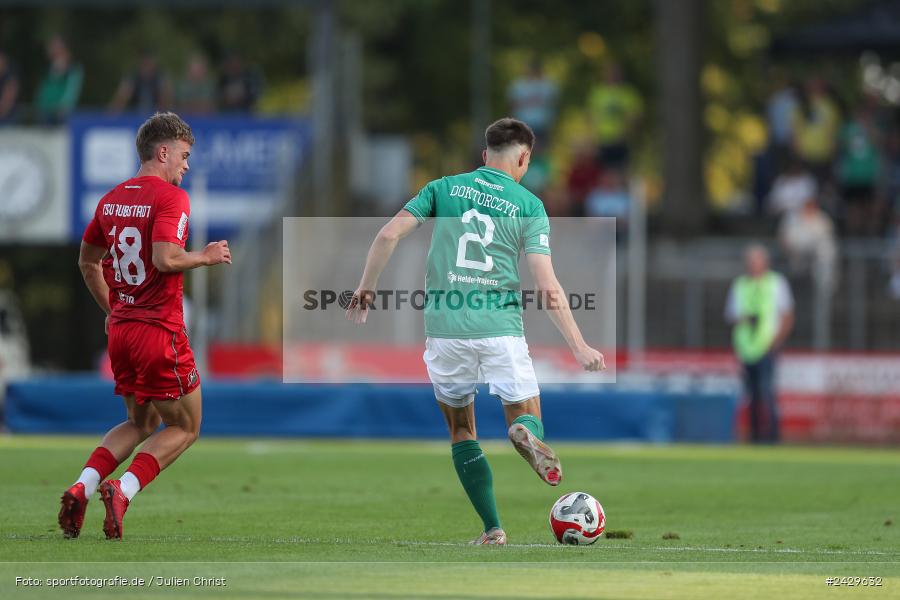 Willy-Sachs-Stadion, Schweinfurt, 20.08.2024, sport, action, BFV, Fussball, Toto-Pokal, BFV-Verbandspokal, AUB, FCS, TSV Aubstadt, 1. FC Schweinfurt 1905 - Bild-ID: 2429632