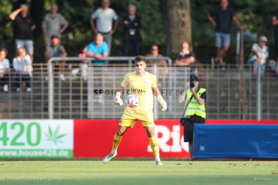 Willy-Sachs-Stadion, Schweinfurt, 20.08.2024, sport, action, BFV, Fussball, Toto-Pokal, BFV-Verbandspokal, AUB, FCS, TSV Aubstadt, 1. FC Schweinfurt 1905 - Bild-ID: 2429646
