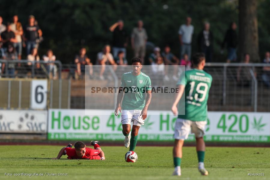 Willy-Sachs-Stadion, Schweinfurt, 20.08.2024, sport, action, BFV, Fussball, Toto-Pokal, BFV-Verbandspokal, AUB, FCS, TSV Aubstadt, 1. FC Schweinfurt 1905 - Bild-ID: 2429652