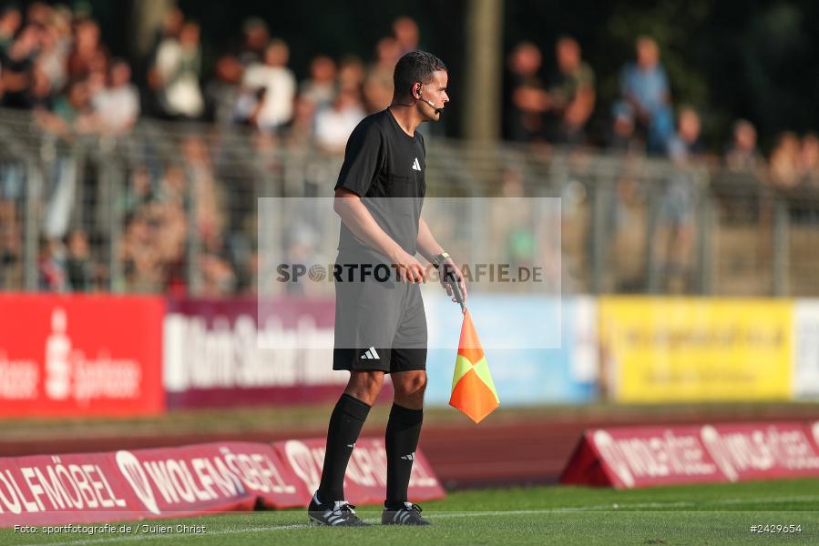 Willy-Sachs-Stadion, Schweinfurt, 20.08.2024, sport, action, BFV, Fussball, Toto-Pokal, BFV-Verbandspokal, AUB, FCS, TSV Aubstadt, 1. FC Schweinfurt 1905 - Bild-ID: 2429654