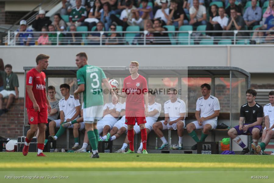 Willy-Sachs-Stadion, Schweinfurt, 20.08.2024, sport, action, BFV, Fussball, Toto-Pokal, BFV-Verbandspokal, AUB, FCS, TSV Aubstadt, 1. FC Schweinfurt 1905 - Bild-ID: 2429658