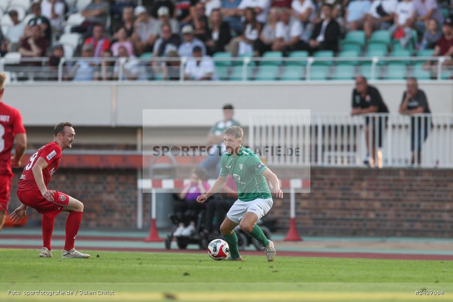 Willy-Sachs-Stadion, Schweinfurt, 20.08.2024, sport, action, BFV, Fussball, Toto-Pokal, BFV-Verbandspokal, AUB, FCS, TSV Aubstadt, 1. FC Schweinfurt 1905 - Bild-ID: 2429664