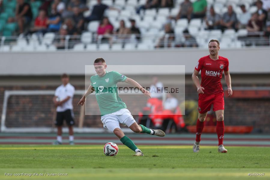 Willy-Sachs-Stadion, Schweinfurt, 20.08.2024, sport, action, BFV, Fussball, Toto-Pokal, BFV-Verbandspokal, AUB, FCS, TSV Aubstadt, 1. FC Schweinfurt 1905 - Bild-ID: 2429667