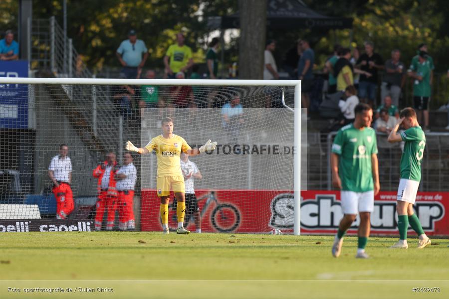 Willy-Sachs-Stadion, Schweinfurt, 20.08.2024, sport, action, BFV, Fussball, Toto-Pokal, BFV-Verbandspokal, AUB, FCS, TSV Aubstadt, 1. FC Schweinfurt 1905 - Bild-ID: 2429672