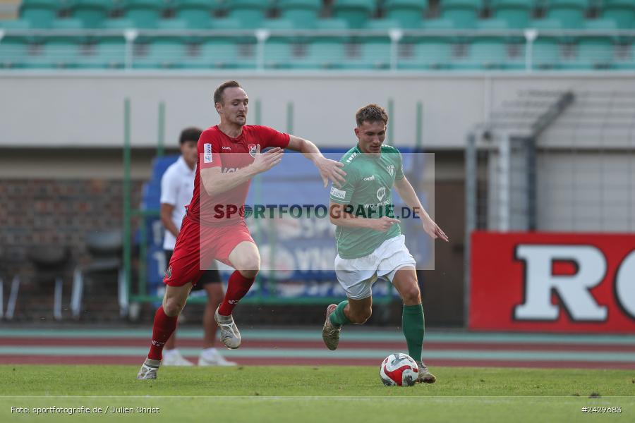 Willy-Sachs-Stadion, Schweinfurt, 20.08.2024, sport, action, BFV, Fussball, Toto-Pokal, BFV-Verbandspokal, AUB, FCS, TSV Aubstadt, 1. FC Schweinfurt 1905 - Bild-ID: 2429683 Willy-Sachs-Stadion, Schweinfurt, 20.08.2024, sport, action, BFV, Fussball, Toto-Pokal, BFV-Verbandspokal, AUB, FCS, TSV Aubstadt, 1. FC Schweinfurt 1905 - Bild-ID: 2429683
