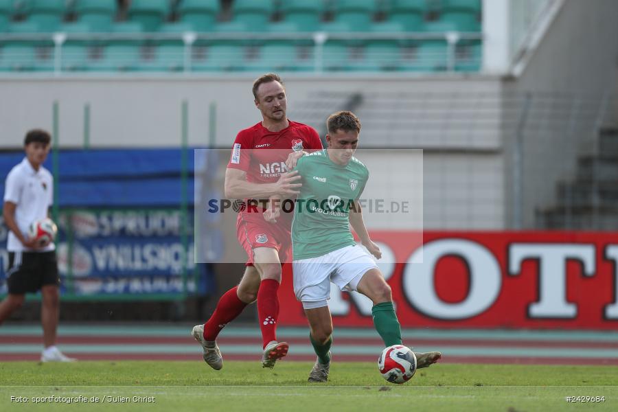 Willy-Sachs-Stadion, Schweinfurt, 20.08.2024, sport, action, BFV, Fussball, Toto-Pokal, BFV-Verbandspokal, AUB, FCS, TSV Aubstadt, 1. FC Schweinfurt 1905 - Bild-ID: 2429684 Willy-Sachs-Stadion, Schweinfurt, 20.08.2024, sport, action, BFV, Fussball, Toto-Pokal, BFV-Verbandspokal, AUB, FCS, TSV Aubstadt, 1. FC Schweinfurt 1905 - Bild-ID: 2429684