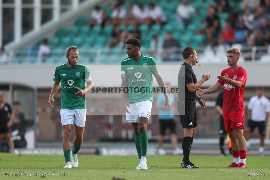 Willy-Sachs-Stadion, Schweinfurt, 20.08.2024, sport, action, BFV, Fussball, Toto-Pokal, BFV-Verbandspokal, AUB, FCS, TSV Aubstadt, 1. FC Schweinfurt 1905 - Bild-ID: 2429692 Willy-Sachs-Stadion, Schweinfurt, 20.08.2024, sport, action, BFV, Fussball, Toto-Pokal, BFV-Verbandspokal, AUB, FCS, TSV Aubstadt, 1. FC Schweinfurt 1905 - Bild-ID: 2429692