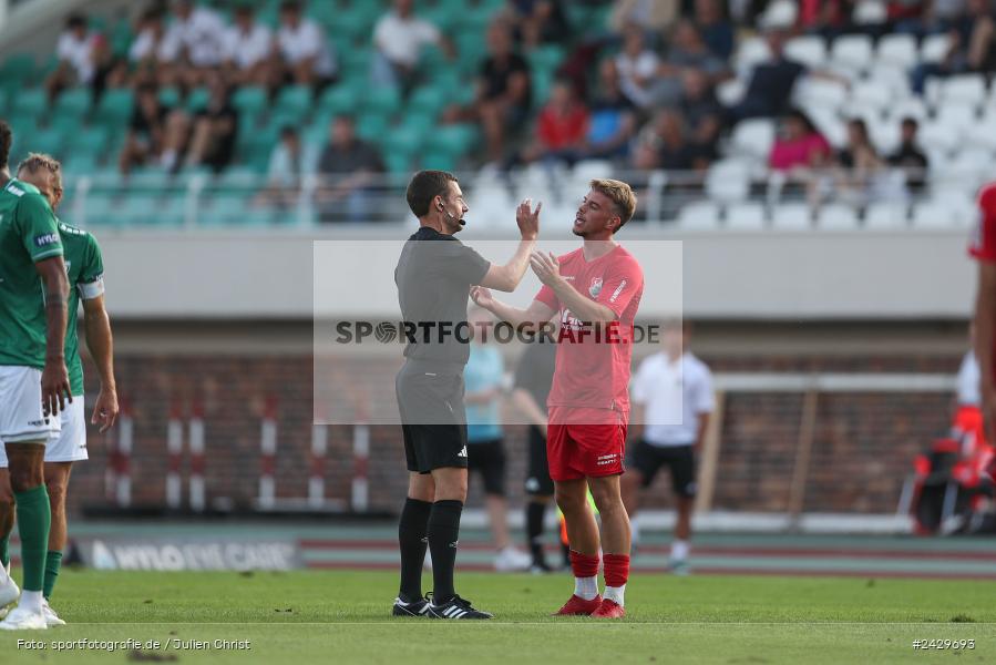Willy-Sachs-Stadion, Schweinfurt, 20.08.2024, sport, action, BFV, Fussball, Toto-Pokal, BFV-Verbandspokal, AUB, FCS, TSV Aubstadt, 1. FC Schweinfurt 1905 - Bild-ID: 2429693 Willy-Sachs-Stadion, Schweinfurt, 20.08.2024, sport, action, BFV, Fussball, Toto-Pokal, BFV-Verbandspokal, AUB, FCS, TSV Aubstadt, 1. FC Schweinfurt 1905 - Bild-ID: 2429693