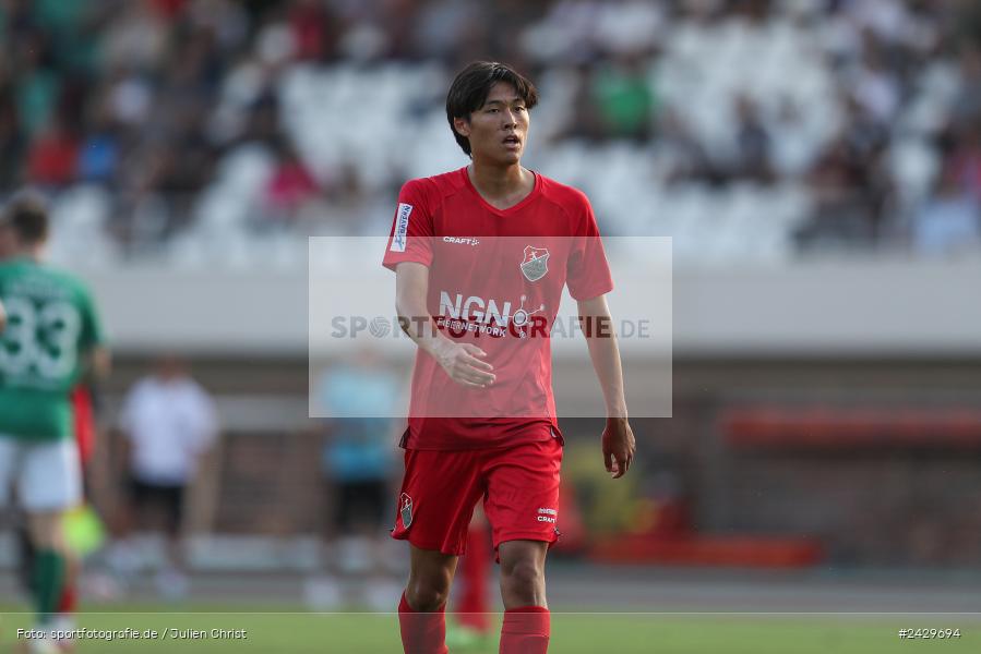 Willy-Sachs-Stadion, Schweinfurt, 20.08.2024, sport, action, BFV, Fussball, Toto-Pokal, BFV-Verbandspokal, AUB, FCS, TSV Aubstadt, 1. FC Schweinfurt 1905 - Bild-ID: 2429694
