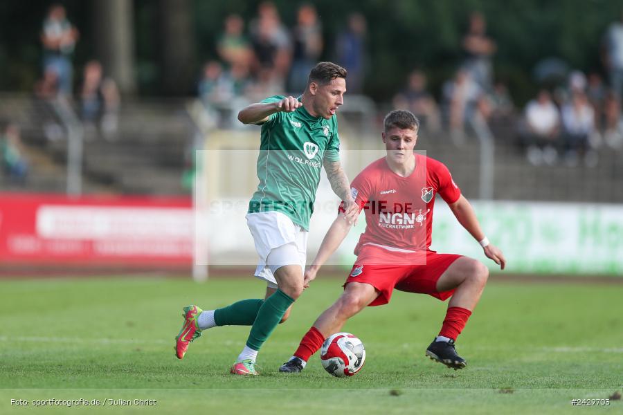 Willy-Sachs-Stadion, Schweinfurt, 20.08.2024, sport, action, BFV, Fussball, Toto-Pokal, BFV-Verbandspokal, AUB, FCS, TSV Aubstadt, 1. FC Schweinfurt 1905 - Bild-ID: 2429703 Willy-Sachs-Stadion, Schweinfurt, 20.08.2024, sport, action, BFV, Fussball, Toto-Pokal, BFV-Verbandspokal, AUB, FCS, TSV Aubstadt, 1. FC Schweinfurt 1905 - Bild-ID: 2429703