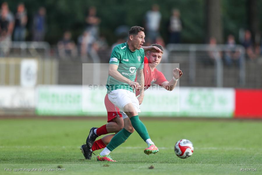 Willy-Sachs-Stadion, Schweinfurt, 20.08.2024, sport, action, BFV, Fussball, Toto-Pokal, BFV-Verbandspokal, AUB, FCS, TSV Aubstadt, 1. FC Schweinfurt 1905 - Bild-ID: 2429704