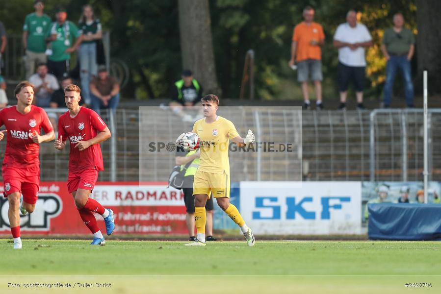 Willy-Sachs-Stadion, Schweinfurt, 20.08.2024, sport, action, BFV, Fussball, Toto-Pokal, BFV-Verbandspokal, AUB, FCS, TSV Aubstadt, 1. FC Schweinfurt 1905 - Bild-ID: 2429706