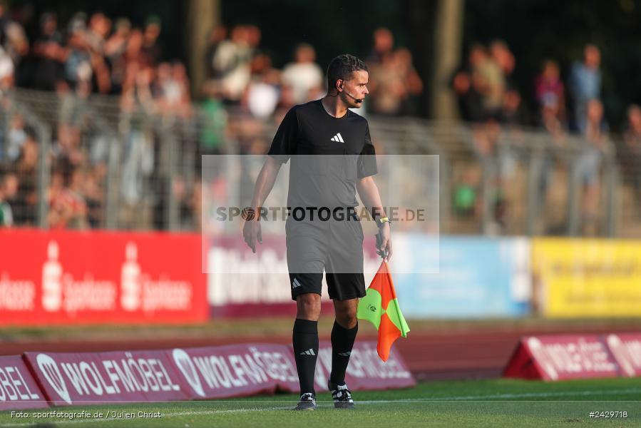 Willy-Sachs-Stadion, Schweinfurt, 20.08.2024, sport, action, BFV, Fussball, Toto-Pokal, BFV-Verbandspokal, AUB, FCS, TSV Aubstadt, 1. FC Schweinfurt 1905 - Bild-ID: 2429718 Willy-Sachs-Stadion, Schweinfurt, 20.08.2024, sport, action, BFV, Fussball, Toto-Pokal, BFV-Verbandspokal, AUB, FCS, TSV Aubstadt, 1. FC Schweinfurt 1905 - Bild-ID: 2429718