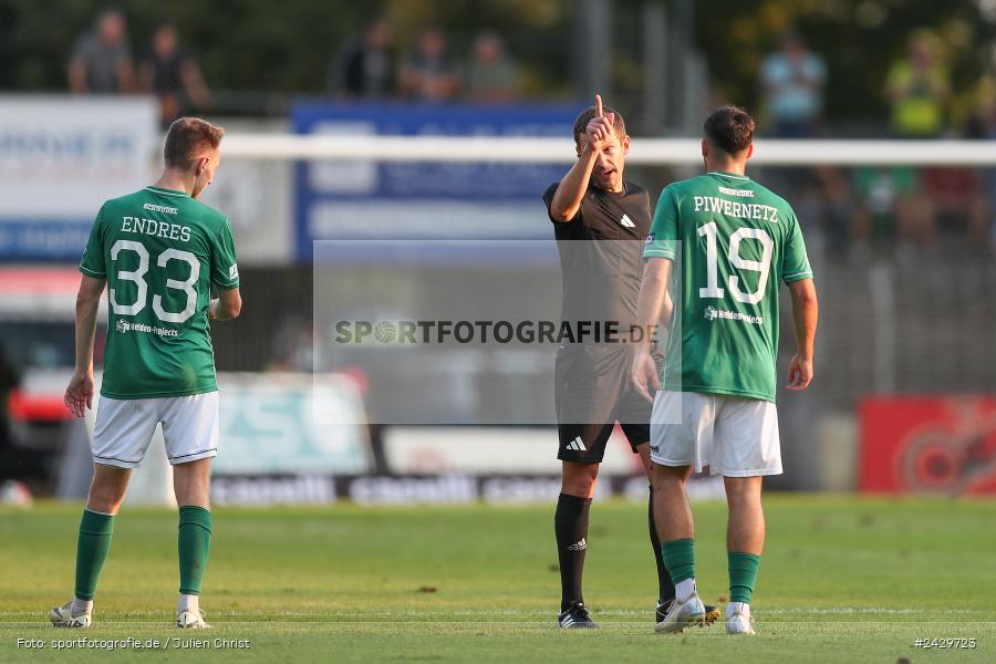 Willy-Sachs-Stadion, Schweinfurt, 20.08.2024, sport, action, BFV, Fussball, Toto-Pokal, BFV-Verbandspokal, AUB, FCS, TSV Aubstadt, 1. FC Schweinfurt 1905 - Bild-ID: 2429723