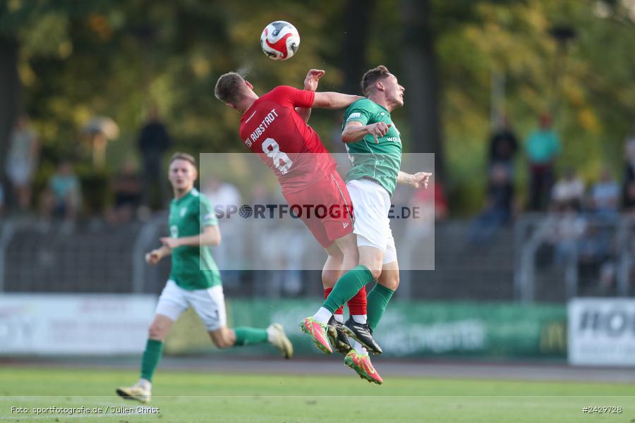 Willy-Sachs-Stadion, Schweinfurt, 20.08.2024, sport, action, BFV, Fussball, Toto-Pokal, BFV-Verbandspokal, AUB, FCS, TSV Aubstadt, 1. FC Schweinfurt 1905 - Bild-ID: 2429728 Willy-Sachs-Stadion, Schweinfurt, 20.08.2024, sport, action, BFV, Fussball, Toto-Pokal, BFV-Verbandspokal, AUB, FCS, TSV Aubstadt, 1. FC Schweinfurt 1905 - Bild-ID: 2429728