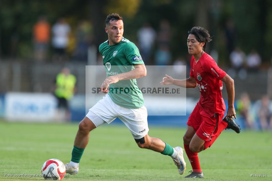 Willy-Sachs-Stadion, Schweinfurt, 20.08.2024, sport, action, BFV, Fussball, Toto-Pokal, BFV-Verbandspokal, AUB, FCS, TSV Aubstadt, 1. FC Schweinfurt 1905 - Bild-ID: 2429731