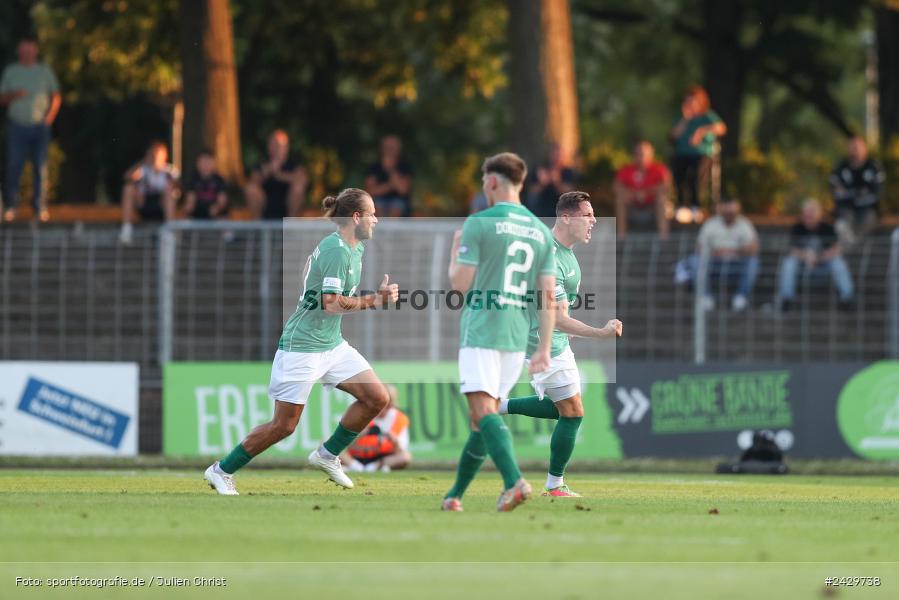 Willy-Sachs-Stadion, Schweinfurt, 20.08.2024, sport, action, BFV, Fussball, Toto-Pokal, BFV-Verbandspokal, AUB, FCS, TSV Aubstadt, 1. FC Schweinfurt 1905 - Bild-ID: 2429738