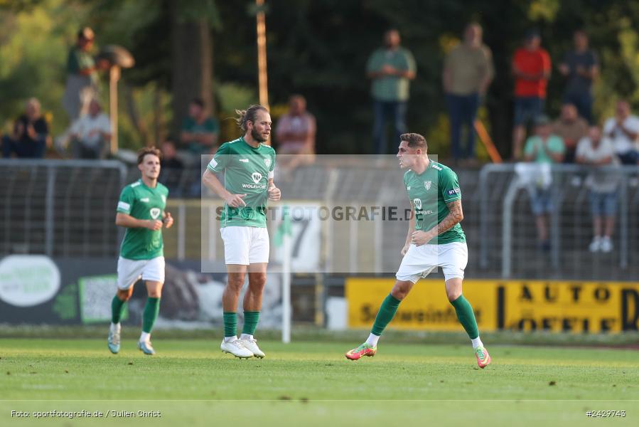 Willy-Sachs-Stadion, Schweinfurt, 20.08.2024, sport, action, BFV, Fussball, Toto-Pokal, BFV-Verbandspokal, AUB, FCS, TSV Aubstadt, 1. FC Schweinfurt 1905 - Bild-ID: 2429743