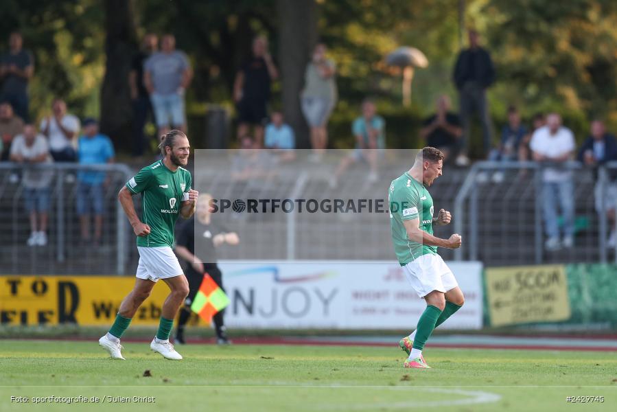 Willy-Sachs-Stadion, Schweinfurt, 20.08.2024, sport, action, BFV, Fussball, Toto-Pokal, BFV-Verbandspokal, AUB, FCS, TSV Aubstadt, 1. FC Schweinfurt 1905 - Bild-ID: 2429745