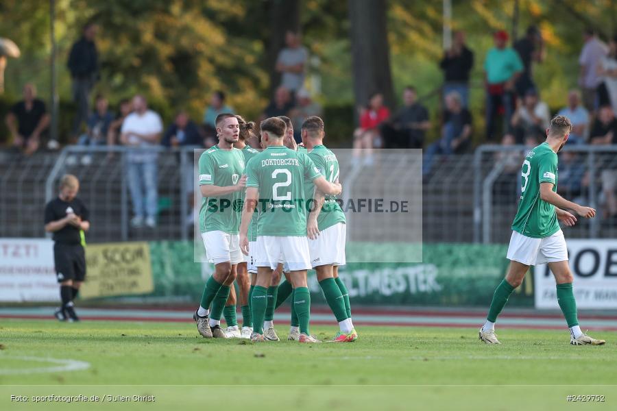 Willy-Sachs-Stadion, Schweinfurt, 20.08.2024, sport, action, BFV, Fussball, Toto-Pokal, BFV-Verbandspokal, AUB, FCS, TSV Aubstadt, 1. FC Schweinfurt 1905 - Bild-ID: 2429752