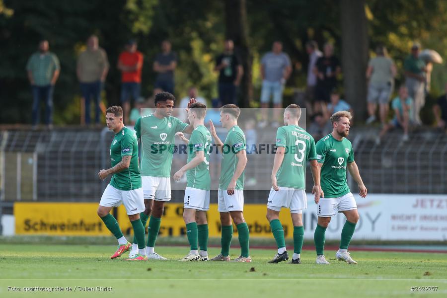 Willy-Sachs-Stadion, Schweinfurt, 20.08.2024, sport, action, BFV, Fussball, Toto-Pokal, BFV-Verbandspokal, AUB, FCS, TSV Aubstadt, 1. FC Schweinfurt 1905 - Bild-ID: 2429757 Willy-Sachs-Stadion, Schweinfurt, 20.08.2024, sport, action, BFV, Fussball, Toto-Pokal, BFV-Verbandspokal, AUB, FCS, TSV Aubstadt, 1. FC Schweinfurt 1905 - Bild-ID: 2429757