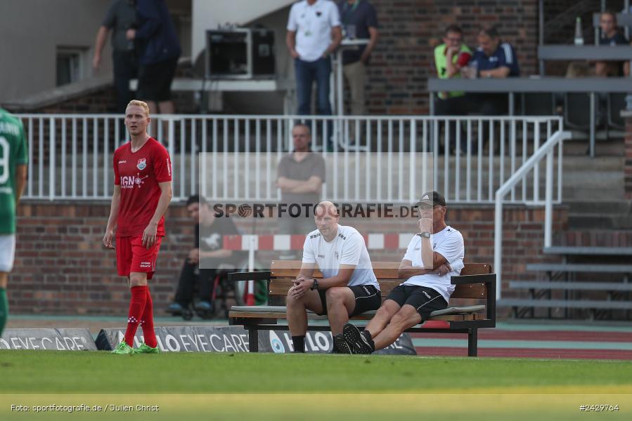 Willy-Sachs-Stadion, Schweinfurt, 20.08.2024, sport, action, BFV, Fussball, Toto-Pokal, BFV-Verbandspokal, AUB, FCS, TSV Aubstadt, 1. FC Schweinfurt 1905 - Bild-ID: 2429764
