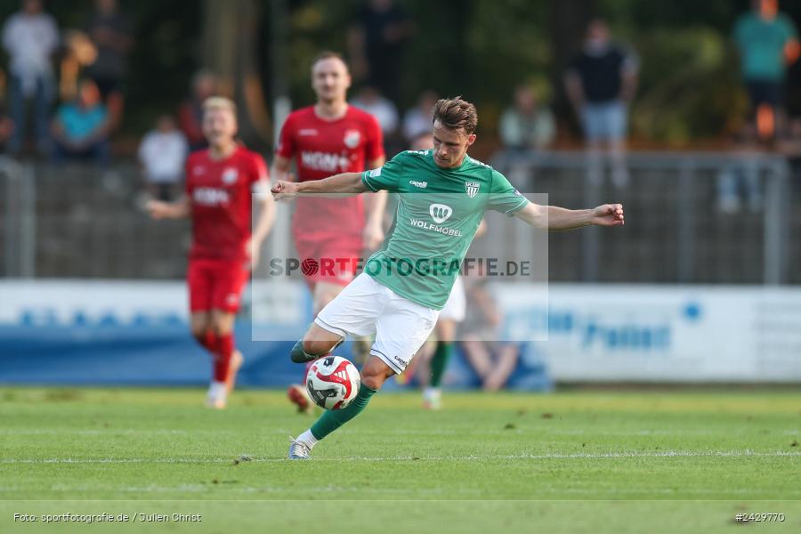 Willy-Sachs-Stadion, Schweinfurt, 20.08.2024, sport, action, BFV, Fussball, Toto-Pokal, BFV-Verbandspokal, AUB, FCS, TSV Aubstadt, 1. FC Schweinfurt 1905 - Bild-ID: 2429770