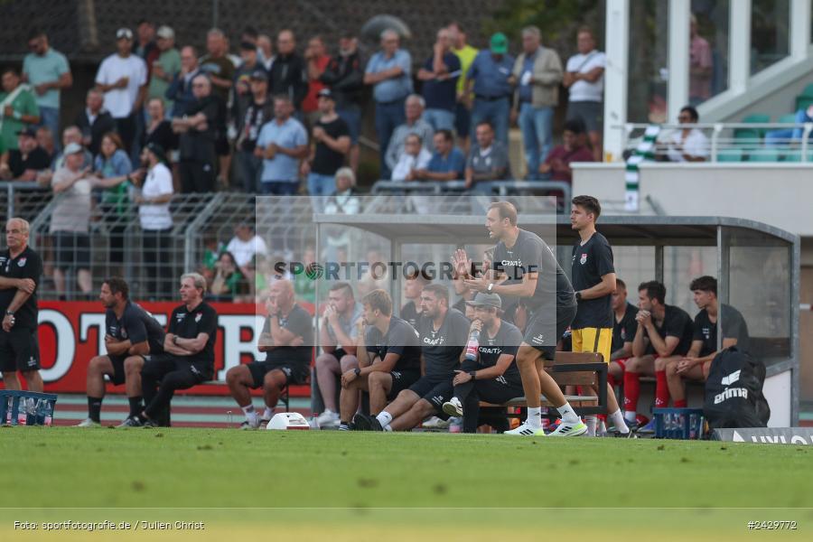 Willy-Sachs-Stadion, Schweinfurt, 20.08.2024, sport, action, BFV, Fussball, Toto-Pokal, BFV-Verbandspokal, AUB, FCS, TSV Aubstadt, 1. FC Schweinfurt 1905 - Bild-ID: 2429772