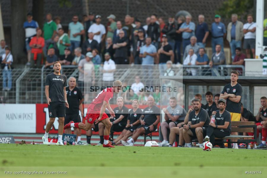 Willy-Sachs-Stadion, Schweinfurt, 20.08.2024, sport, action, BFV, Fussball, Toto-Pokal, BFV-Verbandspokal, AUB, FCS, TSV Aubstadt, 1. FC Schweinfurt 1905 - Bild-ID: 2429774
