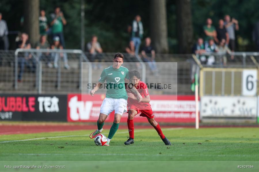 Willy-Sachs-Stadion, Schweinfurt, 20.08.2024, sport, action, BFV, Fussball, Toto-Pokal, BFV-Verbandspokal, AUB, FCS, TSV Aubstadt, 1. FC Schweinfurt 1905 - Bild-ID: 2429784