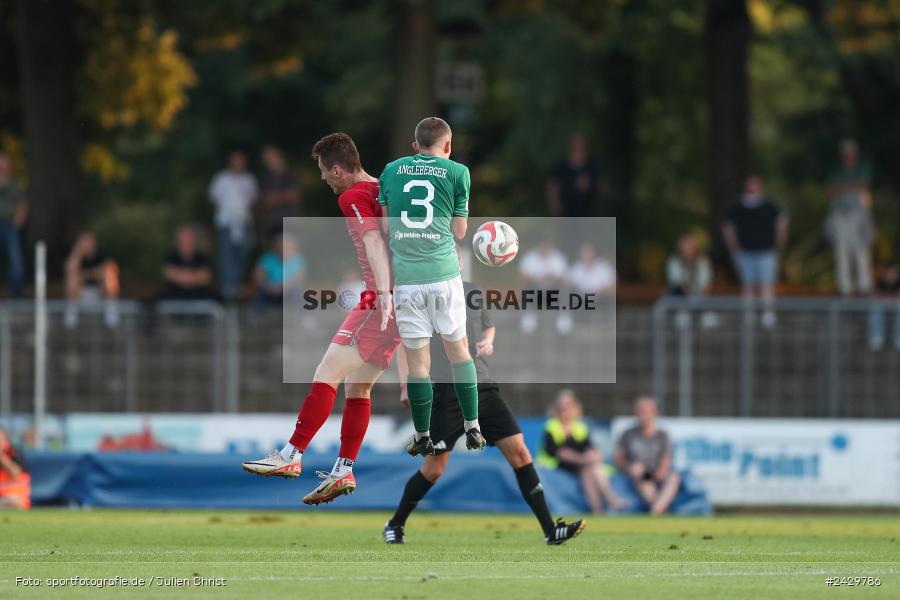 Willy-Sachs-Stadion, Schweinfurt, 20.08.2024, sport, action, BFV, Fussball, Toto-Pokal, BFV-Verbandspokal, AUB, FCS, TSV Aubstadt, 1. FC Schweinfurt 1905 - Bild-ID: 2429786